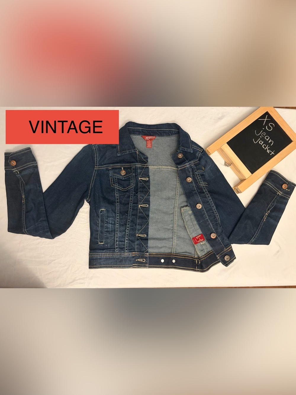 Vintage Dark Blue Denim Jacket - Arizona Jean Co.Immaculate condition.